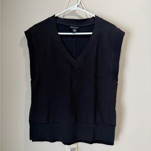 Athleta Black V-Neck Sweater